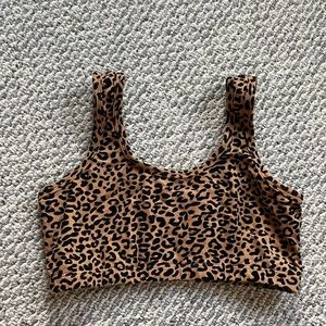 ARQ fulll coverage bra — leopard